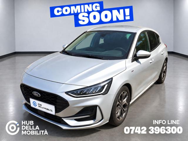 Ford Focus 1.0 EcoBoost Hybrid 125 CV 5p. ST-Line, del 2025, 48.106 km, in vendita a Foligno (PG)