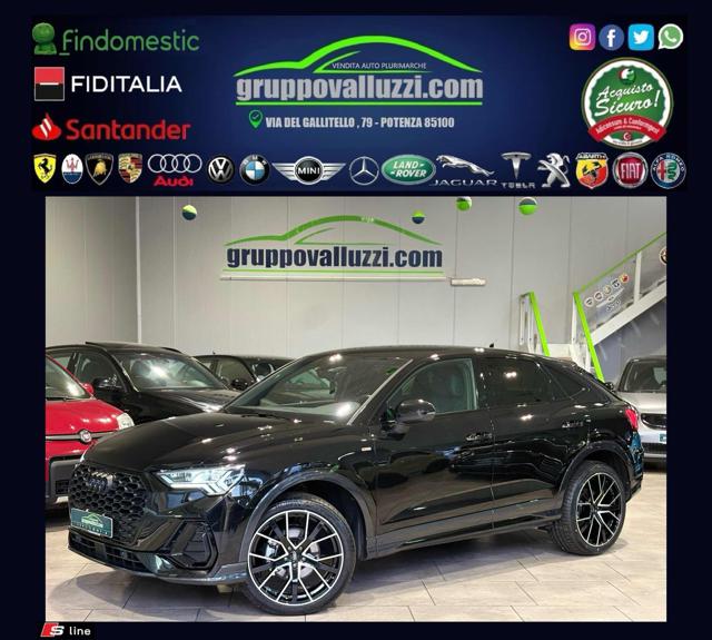 Audi Q3 SPB/Sportback 35TDI S tronic S line Identity Black usato a POTENZA