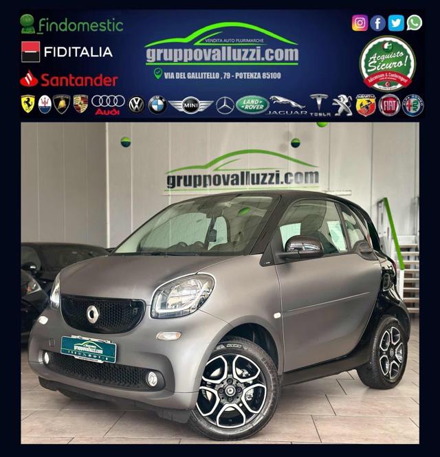 smart forTwo PRIME 90CV TURBO TETTO PANO. SED.RISCALDABILI JBL usato a POTENZA