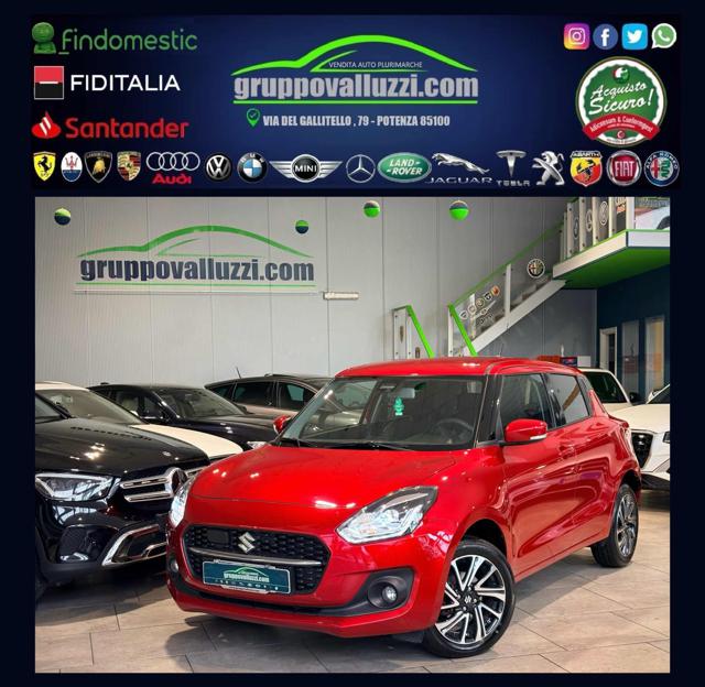Suzuki Swift 1.2 Hybrid 83CV 4WD AllGrip TOP KEYLESS RETROCAM. usato a POTENZA