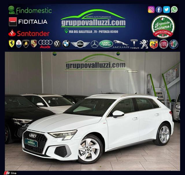 Audi A3 Sportback 35 TFSI S line MATRIX VIRTUAL B&O ACC usato a POTENZA