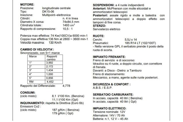 Giotti Victoria Gladiator TOP 1.5 Ribaltabile Trilaterale km 0 a CODROIPO
