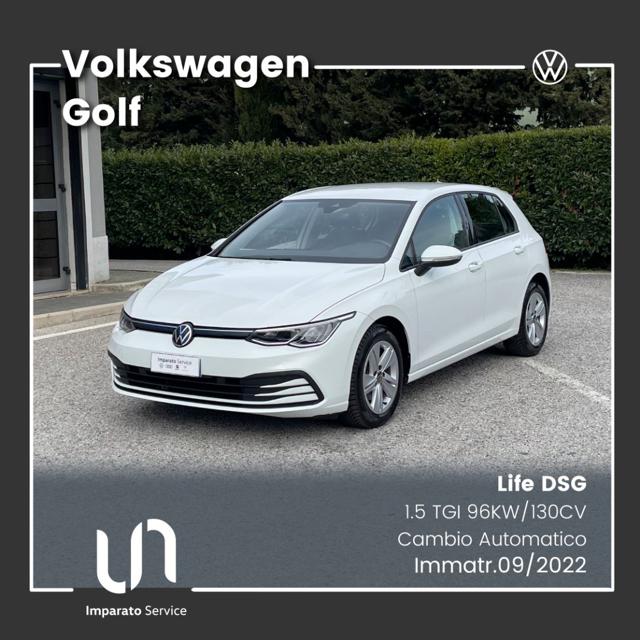 Volkswagen Golf 1.5 TGI DSG Life usato a POLLA