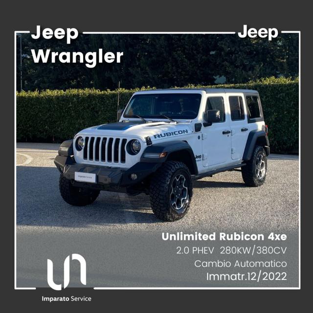 Jeep Wrangler 4p Unlimited 2.0 PHEV 4xe Rubicon 280KW/380CV usato a POLLA
