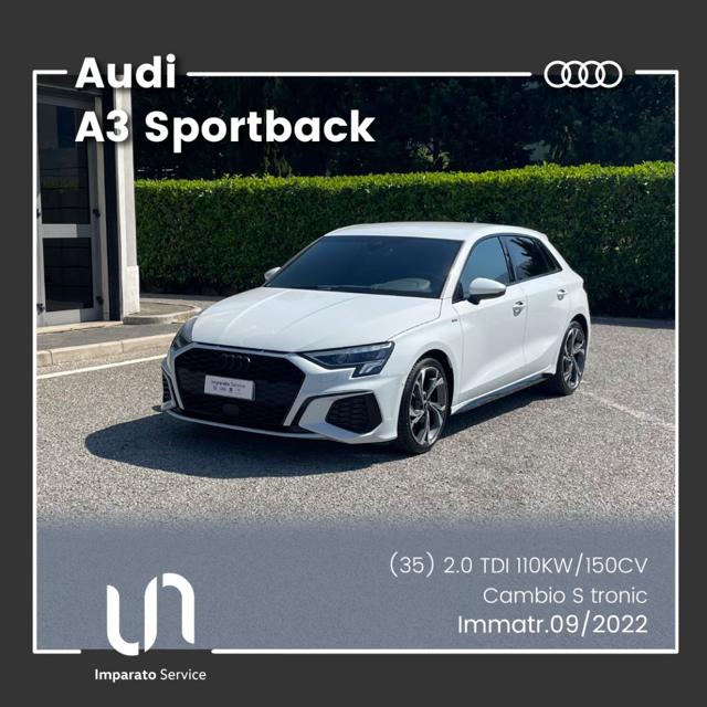Audi A3 Sportback (35) 2.0 TDI S tronic 110KW/150CV usato a POLLA