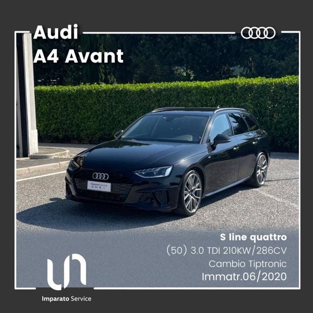 Audi A4 (50) 3.0 TDI S line Tiptronic quattro 210KW/286CV usato a POLLA
