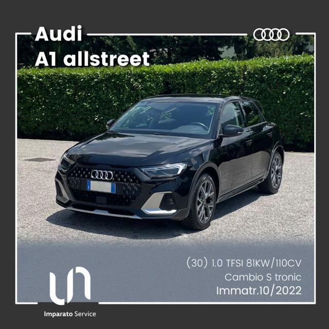 Audi A1 allstreet (30) 1.0 TFSI S tronic 81KW/110CV usato a POLLA