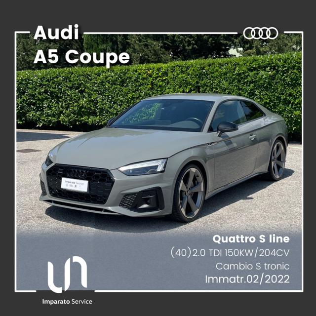 Audi A5 (40) 2.0 TDI S tronic Quattro S Line 150KW/204CV usato a POLLA