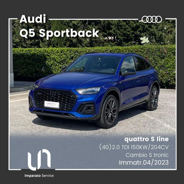 Audi Q5 Sportback (40) 2.0 TDI S tronic S line quattro, del 2023, 71.378 km, in vendita a Polla (SA)