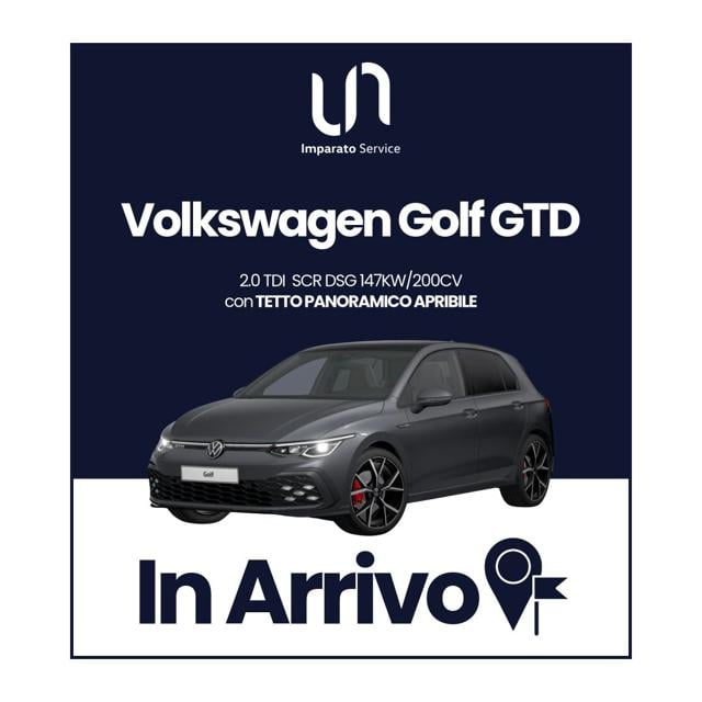 Volkswagen Golf 2.0 TDI DSG GTD, del 2023, 54.232 km, in vendita a Polla (SA)