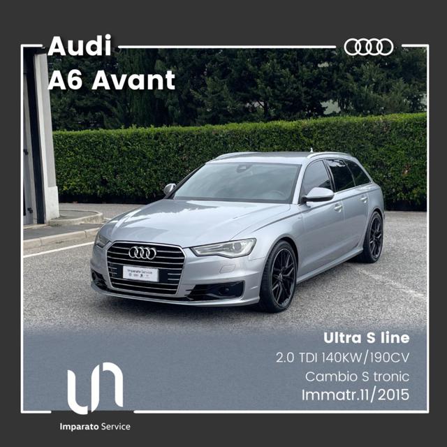 Audi A6 Avant 2.0 TDI 190 CV ultra S tronic, del 2015, 310.233 km, in vendita a Polla (SA)