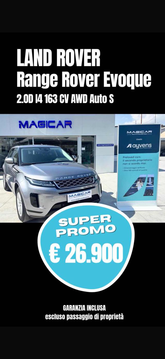 Land Rover Range Rover Evoque 2.0D I4 163 CV AWD Auto S usato a PALEMO