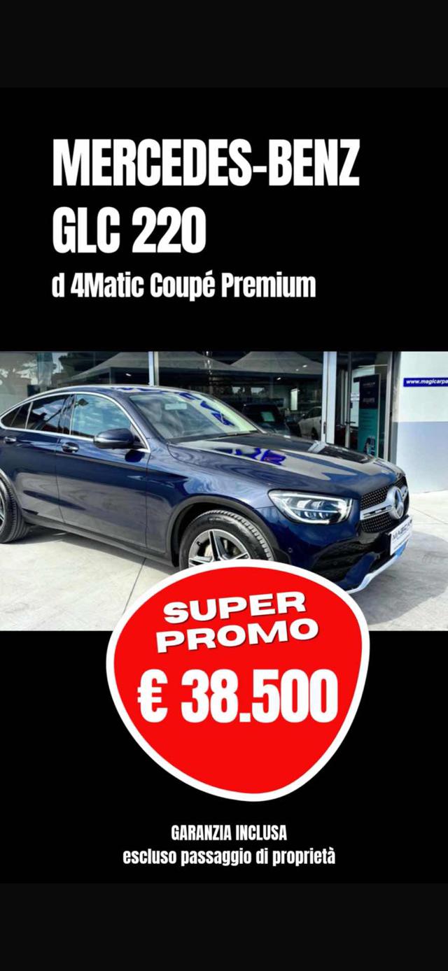 Mercedes-Benz GLC 220 d 4Matic Coup� Premium usato a PALEMO