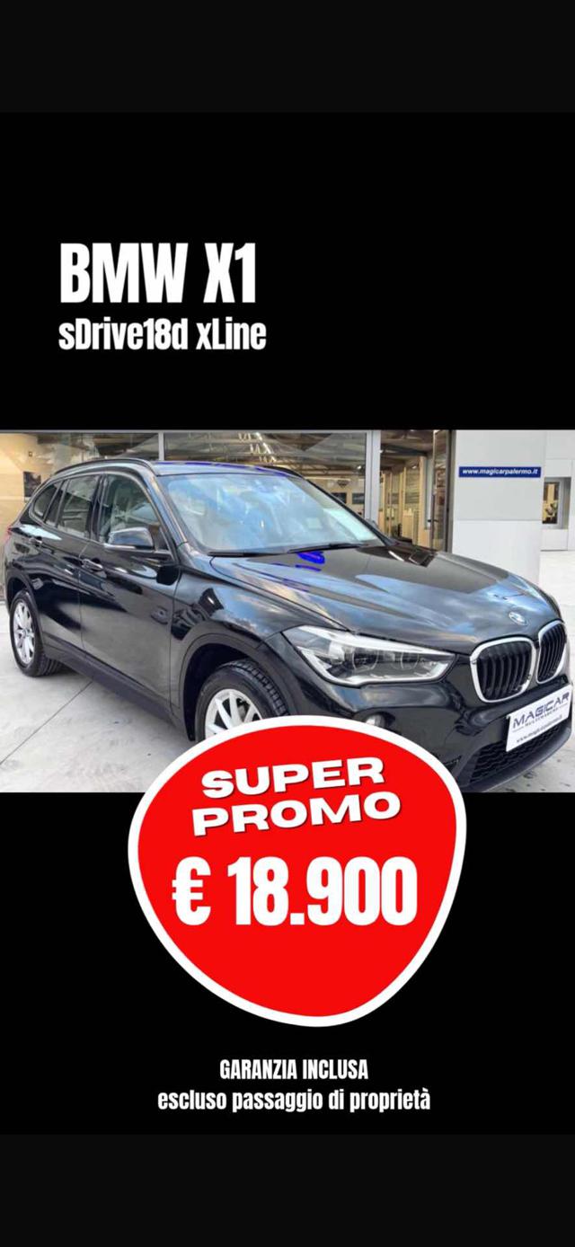 BMW X1 sDrive18d xLine usato a PALEMO