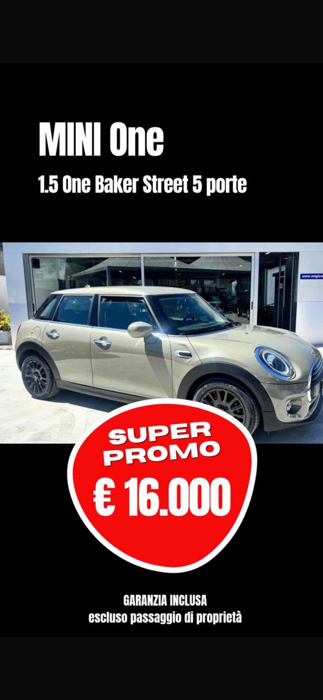 MINI One 1.5 One Baker Street 5 porte usato a PALEMO