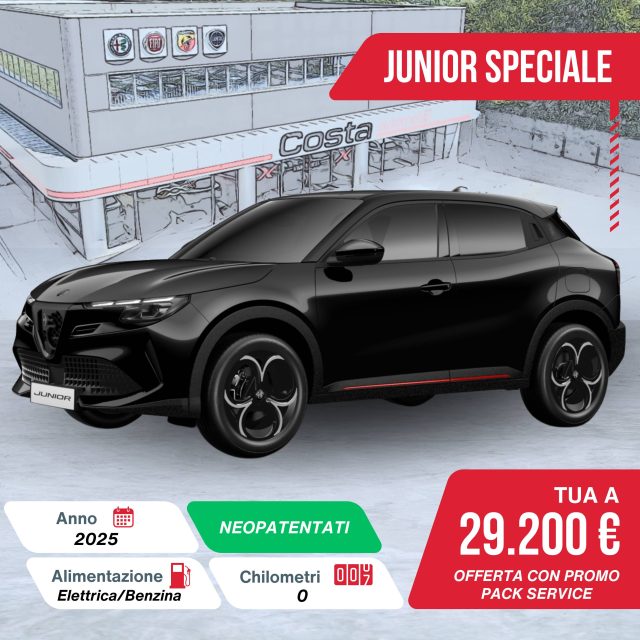 Alfa Romeo Junior 1.2 136 CV Hybrid eDCT6 Speciale km 0 a VALDOBBIADENE