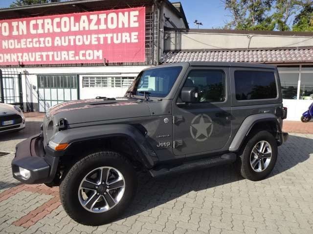 Jeep Wrangler 2.2 mjt II Sahara auto IVA ESPOSTA !!, del 2020, 112.000 km, in vendita a Abbiategrasso (MI)