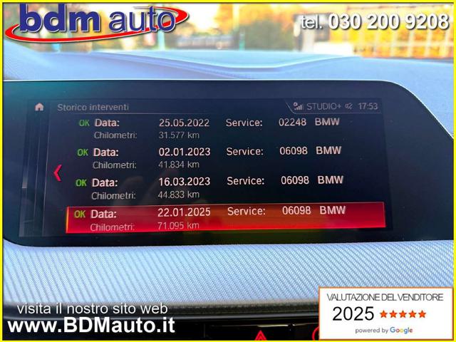 BMW 116 d 5p. Msport *TETTO*CERCHI 18"*, del 2020, 81.200 km, in vendita a Brescia (BS)