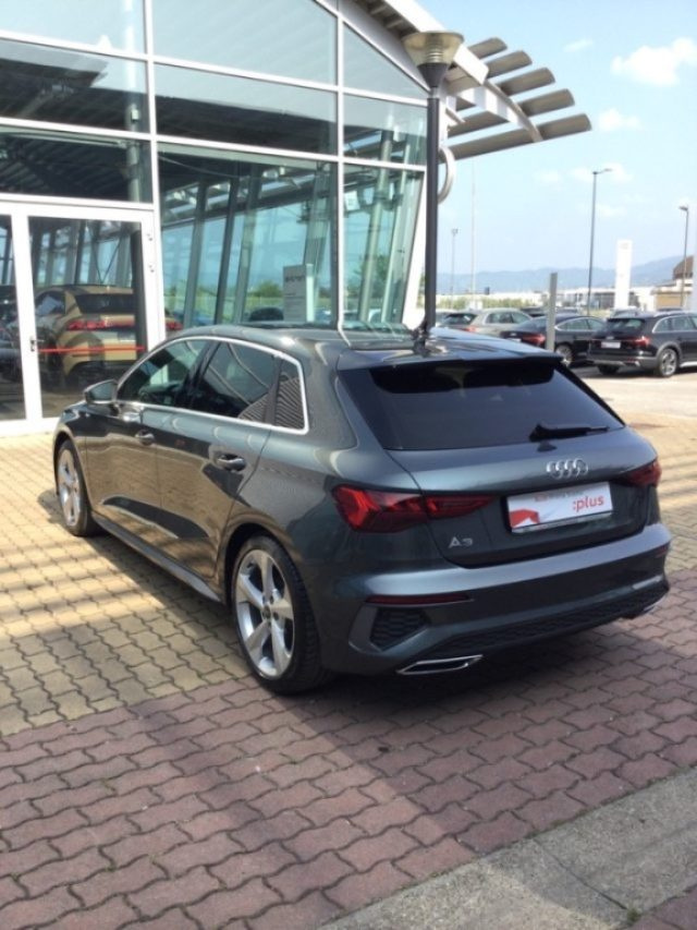 Audi A3 SPB 35 TDI S tronic S line edition, del 2024, 24.000 km, in vendita a Cassino (RM)