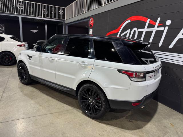 Land Rover Range Rover Sport 3.0 SDV6 WHITE IN SEDE CERCHI DA 21 AUTOBIOGRAPHY - foto 3 di 4