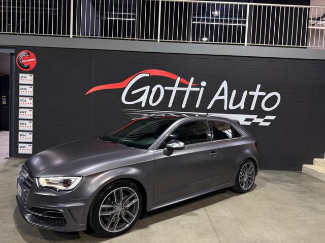 Audi S3 SOLI 59900 WRAP GRIGIO NARDO, del 2014, 59.900 km, in vendita a San Paolo D Argon (BG)