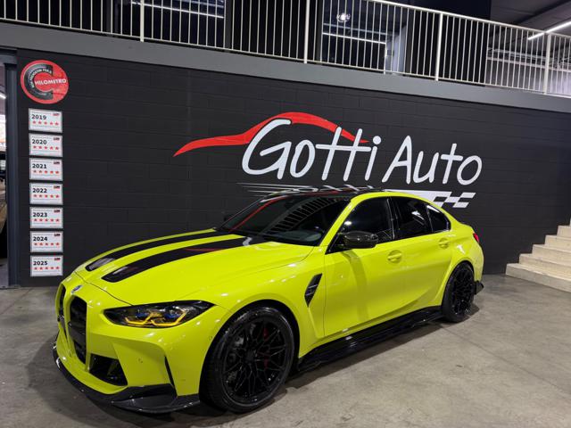 BMW M3 COMPETITION SAU PAOLO YELLOW PRIMA VERNICE GUSCIO, del 2021, 89.900 km, in vendita a San Paolo D Argon (BG)