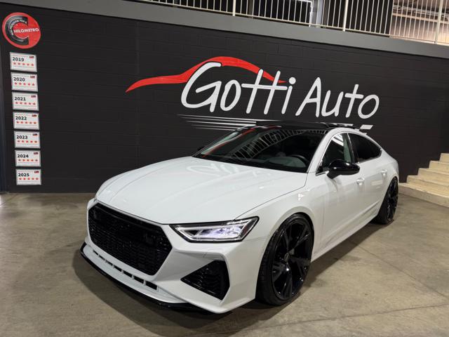 Audi A7 RS7 LINE QUATTRO TETTO SERVICE CERCHI DA 22, del 2023, 40.900 km, in vendita a San Paolo D Argon (BG)