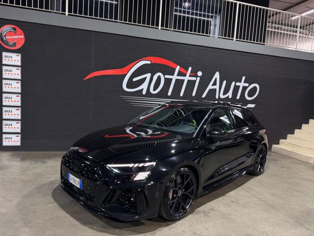 Audi RS3 UNICOPROPRIETARIO CARBOCERAMICI ALLESTIMENTO UNICO, del 2022, 89.900 km, in vendita a San Paolo D Argon (BG)