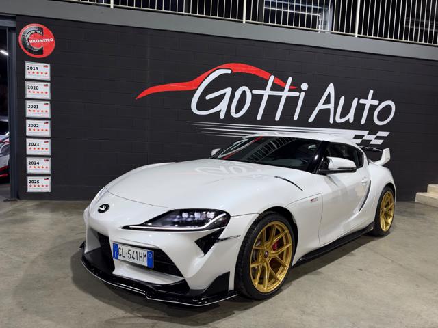 Toyota GR Supra GR 2.0 SPORT SERVICE WHITE PERLA STAGE 2 CARBONIO, del 2022, 19.900 km, in vendita a San Paolo D Argon (BG)