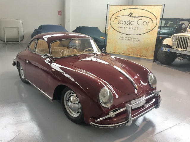 Porsche 356 A coup� d'epoca a MEDESANO