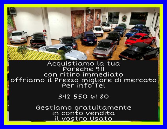 Porsche 911 911 912 964B 993 996 997 PORSCHE BERGAMO, del 1984, 9.111 km, in vendita a Vertova (BG)