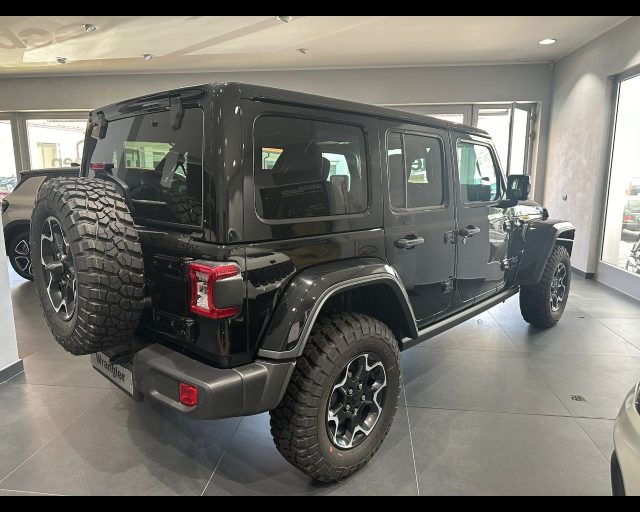 Jeep Wrangler Plug-In Hybrid My23 Rubicon 2.0 4xe Phev 380cv At - foto 3 di 4