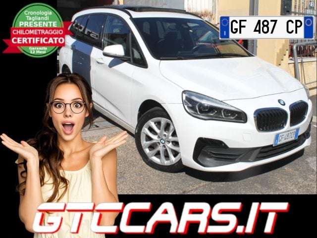 BMW 218 d Gran Tourer xdrive Aut 7posti Tetto UNIPRO IVA D, del 2021, 118.000 km, in vendita a Roma (RM)