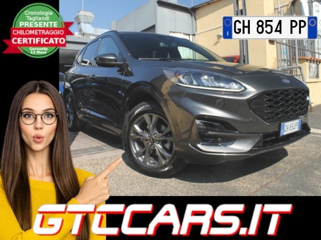 Ford Kuga FullHybrid 225Cv ST-Line Telecamere CoPilot Apple, del 2021, 73.000 km, in vendita a Roma (RM)