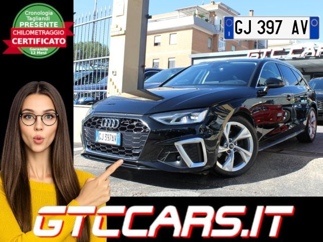 Audi A4 Avant 35TDI S tronic S-Line Nav Virtual Unipro IVA, del 2022, 68.000 km, in vendita a Roma (RM)