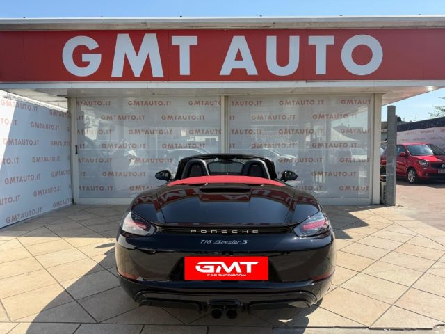 Porsche 718 Spyder BOXSTER S SPORT CHRONO SEDILI 18 VIE CERCHI 20" - foto 4 di 4