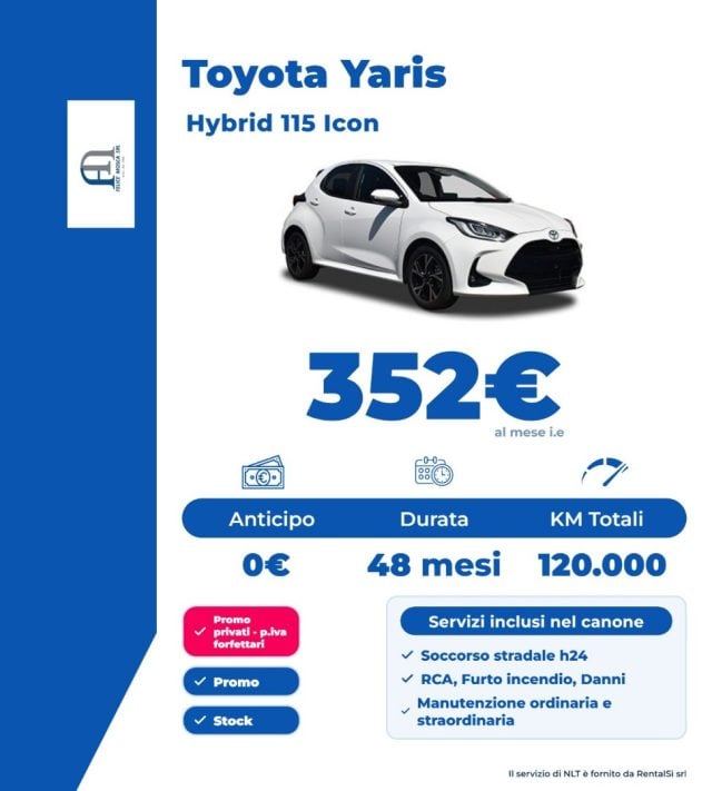 Toyota Yaris 1.5 Hybrid 5 porte icon, in vendita a Somma Vesuviana (NA)