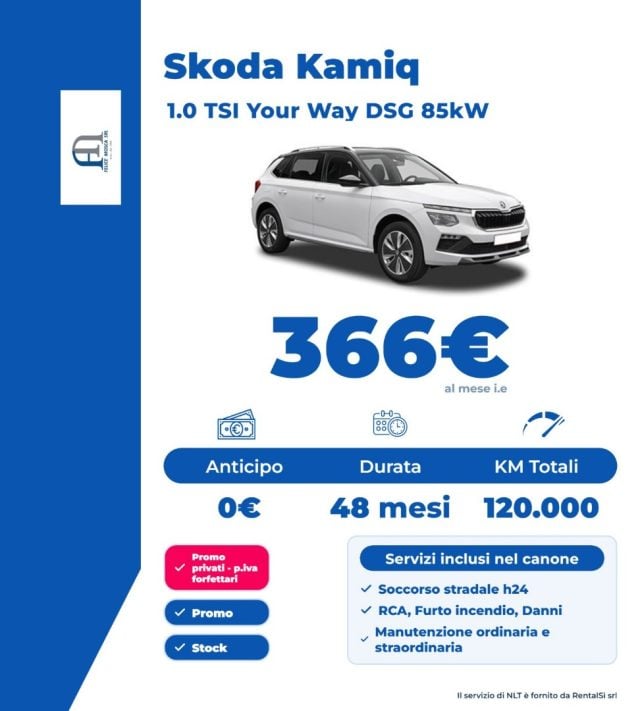 Skoda Kamiq 1.0 TSI Your Way 85kW, in vendita a Somma Vesuviana (NA)