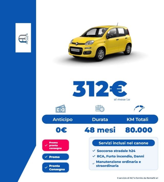 Fiat Pandina 1.0 FireFly 65 CV Hybrid Pop, in vendita a Somma Vesuviana (NA)