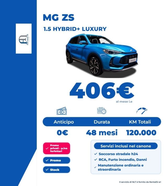 MG ZS 1.5 hybrid+ Luxury auto, in vendita a Somma Vesuviana (NA)