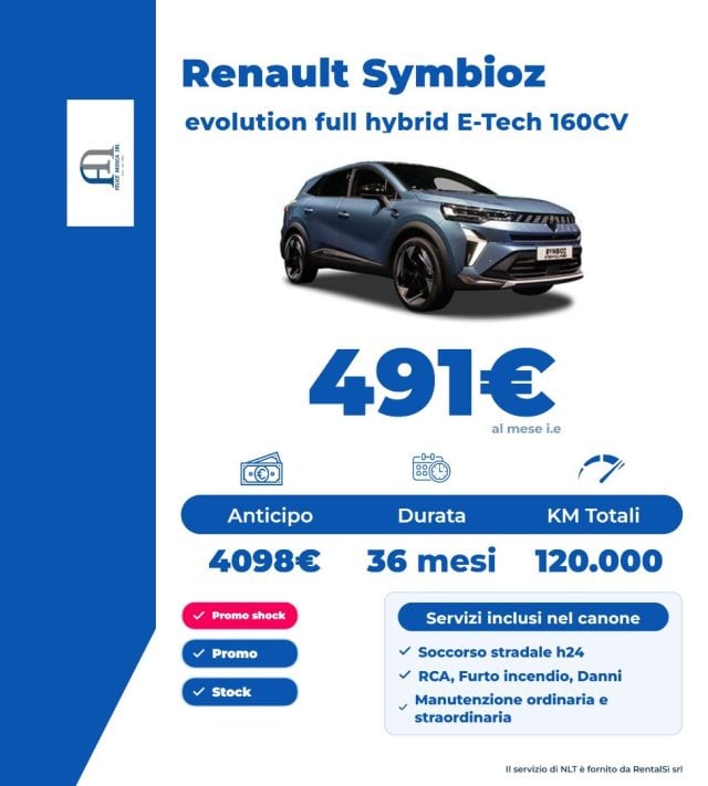 Renault Symbioz evolution E-Tech full hybrid 160cv - foto 3 di 4