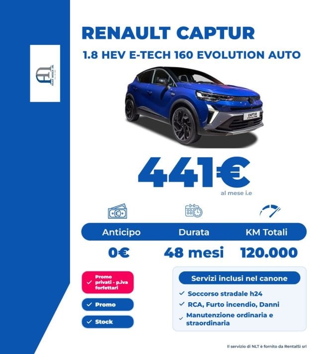Renault Captur evolution full hybrid E-Tech 160, in vendita a Somma Vesuviana (NA)