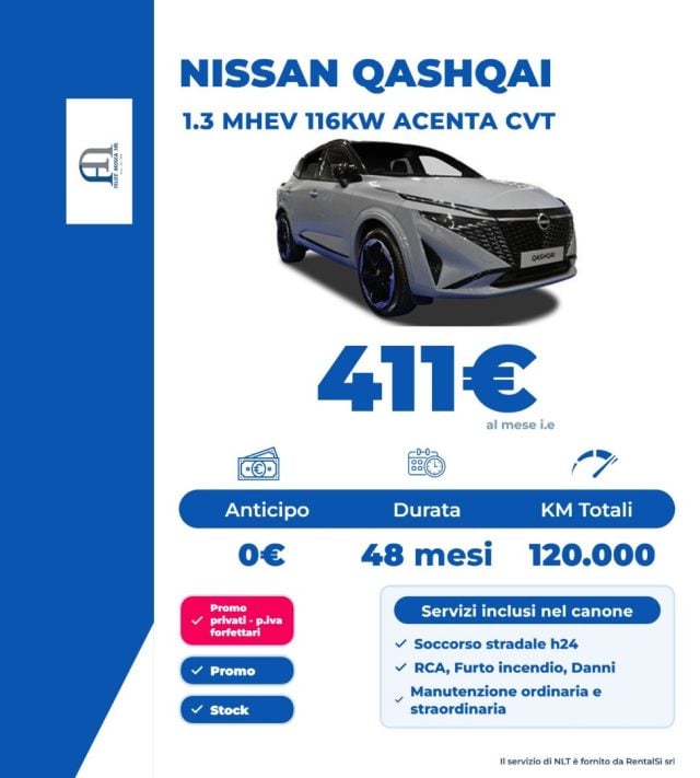 Nissan Qashqai 1.3 MHEV 158 Acenta, in vendita a Somma Vesuviana (NA)