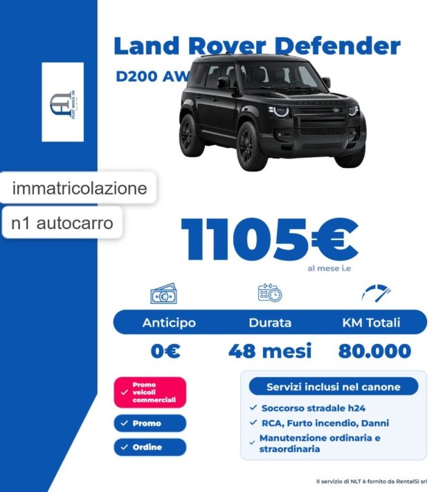 Land Rover Defender 110 3.0D I6 200 CV AWD Auto S, in vendita a Somma Vesuviana (NA)