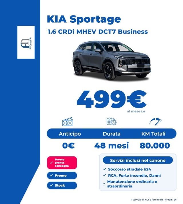 Kia Sportage 1.6 CRDi MHEV Business, in vendita a Somma Vesuviana (NA)