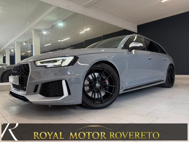 Audi RS4 Avant 2.9 TFSI Quattro Tiptronic 450cv + TETTO!!, del 2018, 154.214 km, in vendita a Rovereto (TN)