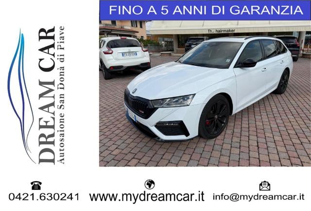 Skoda Octavia 2.0 TDI EVO SCR 200 CV DSG Wagon RS, del 2022, 73.000 km, in vendita a SAN DONà DI PIAVE (VE)