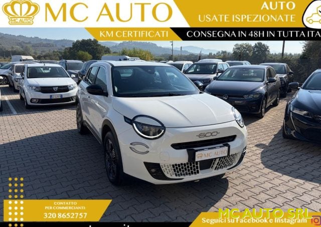 Fiat 600 Hybrid 110 CV DCT MHEV PROMO CON FINAZ, del 2025, 23.000 km, in vendita a Monsummano Terme (PT)