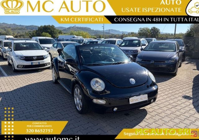 Volkswagen New Beetle 2.0 Cabrio automatica, del 2005, 127.000 km, in vendita a Monsummano Terme (PT)