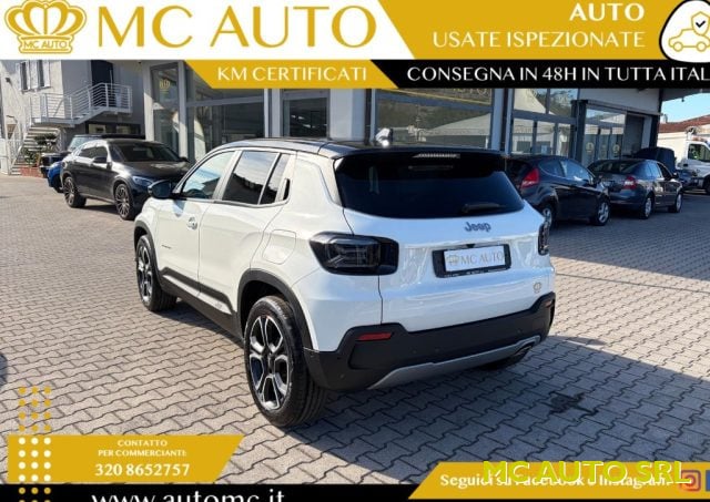 Jeep Avenger 1.2 turbo e-hybrid mhev Summit fwd 110cv edct6 - foto 4 di 4
